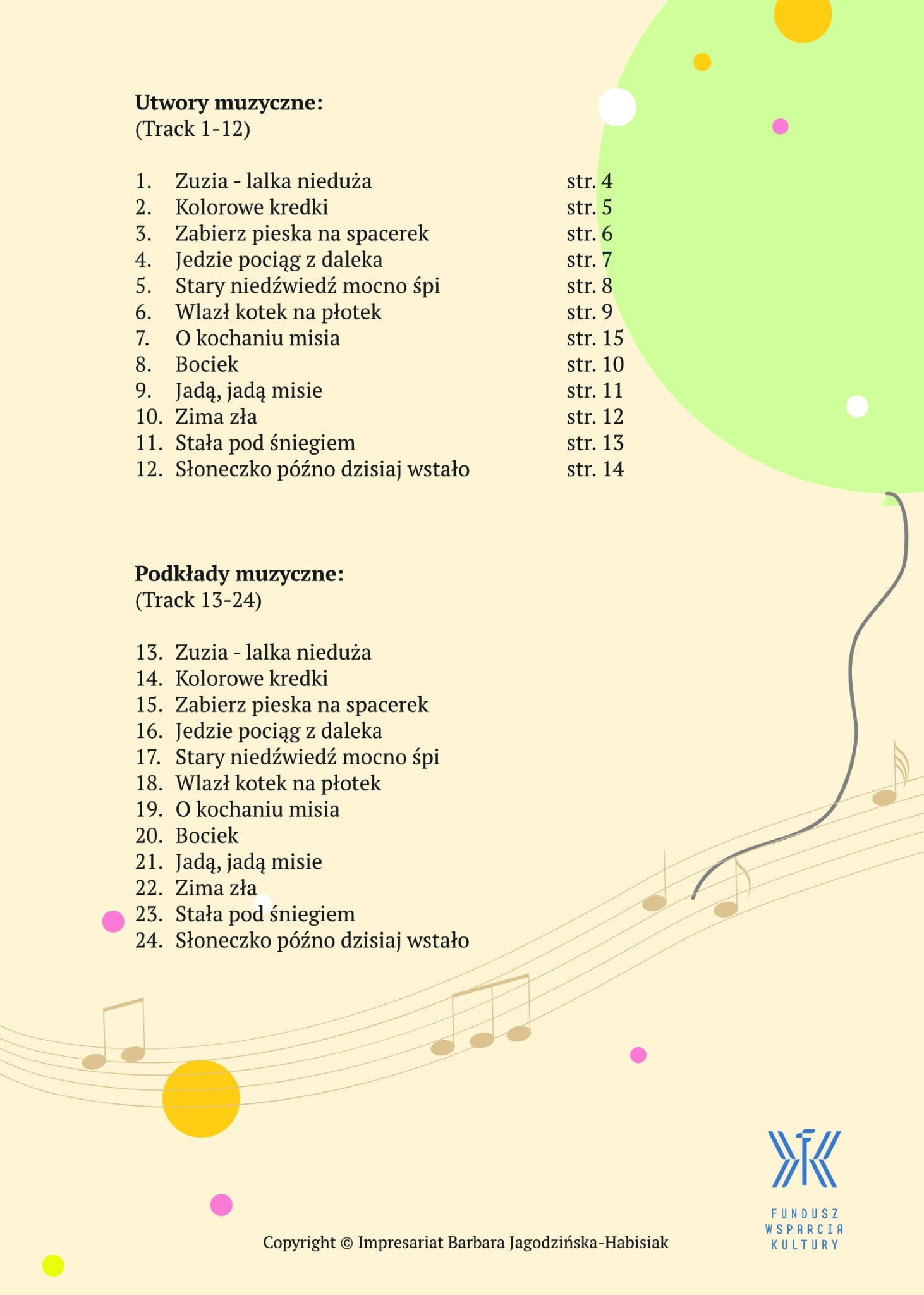 Muzykalne przedszkolaki CD